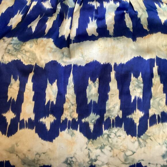 Anthropologie Andree DeLair Cordelia Strapless Batik Midi Dress XS - Picture 10 of 10